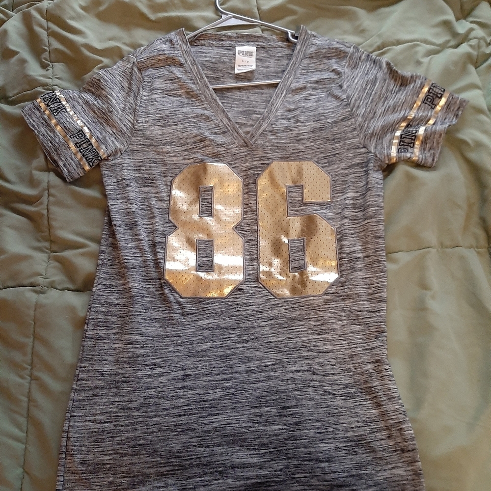 Pink victoria secret t shirt